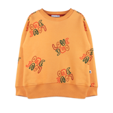 AMMEHOELA One Love Cotton Sweater Orange